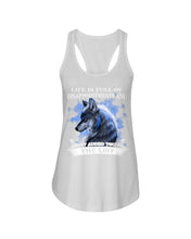 Load image into Gallery viewer, Life Is Full Of Disappointment And I Added You To The List Ladies Flowy Tank