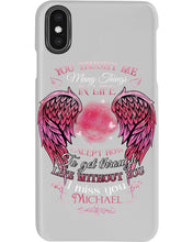 Load image into Gallery viewer, You Taught Me Many Things In Life Custom Name Gift For Son Name Michael Phone case