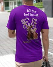 Load image into Gallery viewer, Custom Name Deers Gift For Boyfriend Till Our Last Breath Guys Tee