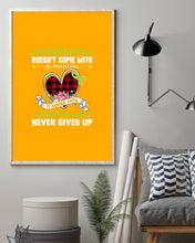 Load image into Gallery viewer, Lymphoma Cancer Doesn't Come With A Manual Vertical Poster