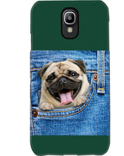 Load image into Gallery viewer, baby Pug In Denim Pocket Gift For Dog Lovers Phone case