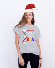 Load image into Gallery viewer, Baseball Be My DNA Gift For Sport Lovers Guys Tee