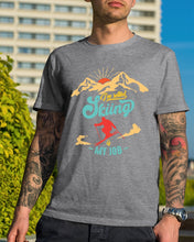 Load image into Gallery viewer, I'm Retired Skiing Is My Job Mountainous Terrain Guys Tee