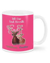Load image into Gallery viewer, Custom Name Deers Gift For Boyfriend Till Our Last Breath Mug