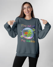 Load image into Gallery viewer, Vintage Funny Stay Out Of My Bubble Gift For Turtle Lovers Sweatshirt