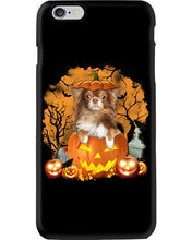 Load image into Gallery viewer, Chihuahua Book Pumpkin Halloween Gift For Dog Lovers Phone case