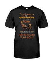 Load image into Gallery viewer, Daddysaurus Daughtersaurus A Bond That Can't Be Broken Guys Tee