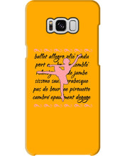 Load image into Gallery viewer, Ballet Words Pink Pattern Gift For Ballet Dancer Phone case