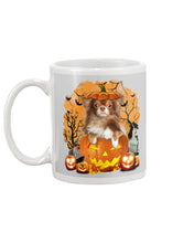 Load image into Gallery viewer, Chihuahua Book Pumpkin Halloween Gift For Dog Lovers Mug