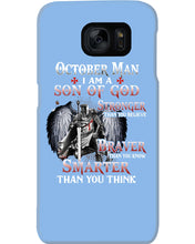 Load image into Gallery viewer, October Man Son Of God Birthday Meaningful Gift For Men Phone case