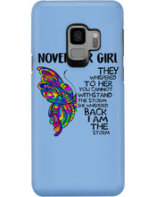 Load image into Gallery viewer, Birthday Gift For November Girl They Whispered To Her You Cannot Withstand The Storm Phone case
