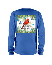 Load image into Gallery viewer, Scarlet Macaw With Butterflies I Am Always With You Gift For Lover Unisex Long Sleeve