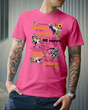 Load image into Gallery viewer, My Only Sunshine Make Me Happy Special Custom Design Guys Tee