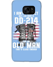 Load image into Gallery viewer, I Ain't Perfect But I Do Have A DD-214 For An Old Man Trending Phone case