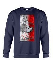 Load image into Gallery viewer, Baseball Peaceful Love Gift For Baseball Lovers Sweatshirt