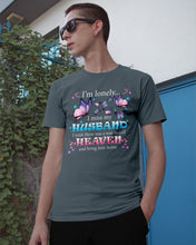 Load image into Gallery viewer, I'm Lonely I Miss My Husband Butterfly Gift For Lover Guys Tee