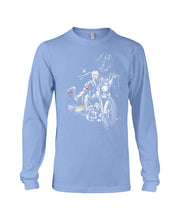 Load image into Gallery viewer, You're Not Alone Motorcycle Axe Gift For Men Unisex Long Sleeve