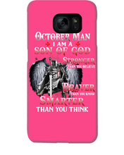 Load image into Gallery viewer, October Man Son Of God Birthday Meaningful Gift For Men Phone case