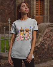 Load image into Gallery viewer, Pekingese With Peonies Gift For Dog Lovers Guys Tee