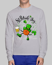 Load image into Gallery viewer, Basketball Saint Patrick's Day Gift For Basketball Lovers Unisex Long Sleeve