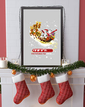Load image into Gallery viewer, Baseball Xmas Sleigh Loading Gift For Baseball Lovers Vertical Poster