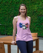 Load image into Gallery viewer, Lovely Phone Case Three Owl With US Flag Gift For Owl Lovers Ladies Flowy Tank