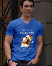 Load image into Gallery viewer, We Are Loved Shih Tzu Gift For Dog Lovers Guys V-Neck