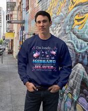 Load image into Gallery viewer, I'm Lonely I Miss My Husband Butterfly Gift For Lover Sweatshirt