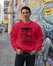 Load image into Gallery viewer, I'm Already Taken By December Sexy And Crazy Girl For Birthday Gift Sweatshirt