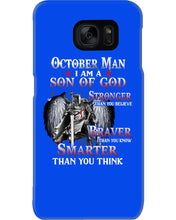 Load image into Gallery viewer, October Man Son Of God Birthday Meaningful Gift For Men Phone case