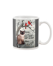 Load image into Gallery viewer, Siamese Cat Red Cardinals Those We Love Mug