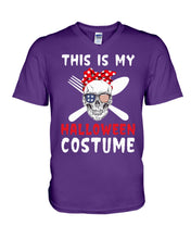 Load image into Gallery viewer, This Is My Halloween Costume Gift For Men Guys V-Neck