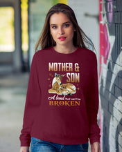 Load image into Gallery viewer, Mother And Son A Bond That Can't Be Broken Sweatshirt