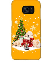 Load image into Gallery viewer, Funny Golden Retrievers Sleep In Red Boots Gift For Dog Lovers Phone case