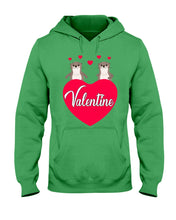 Load image into Gallery viewer, Couple Otter Valentine's Day Gift For Otter Lovers Hoodie