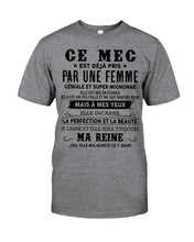 Load image into Gallery viewer, Birthday Meaningful Gift Geniale Super Mignonne Elle Est Nee En Fevrier Guys Tee