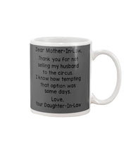 Load image into Gallery viewer, Daughter In Law Gift For Mother In Law I Know How Tempting That Option Was Some Days Mug