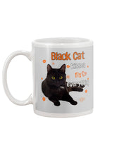 Load image into Gallery viewer, Black Cat Kisses Fix Everything Gift For Cat Lovers Mug