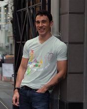 Load image into Gallery viewer, Librarian Live Love Read Special Custom Design Guys V-Neck