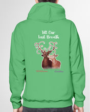 Load image into Gallery viewer, Custom Name Deers Gift For Boyfriend Till Our Last Breath Hoodie