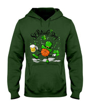 Load image into Gallery viewer, Basketball Saint Patrick's Day Gift For Basketball Lovers Hoodie