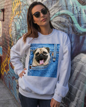 Load image into Gallery viewer, baby Pug In Denim Pocket Gift For Dog Lovers Sweatshirt
