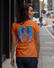 Load image into Gallery viewer, You Matter Ribbon Awareness With Angel Wings Ladies Tee