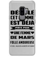 Load image into Gallery viewer, Désolé Cet Homme Est Déjà Pris Par Une Femme De Mars Birthday Gift Phone case