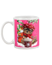 Load image into Gallery viewer, Yorkshire Terrier Loves Drinking Hot Latte Gift For Dog Lovers Mug