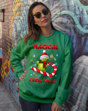 Load image into Gallery viewer, Tennis Players Magical Christmas Snowman Gift For Women Sweatshirt