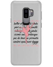 Load image into Gallery viewer, Ballet Words Pink Pattern Gift For Ballet Dancer Phone case