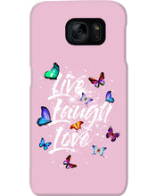 Load image into Gallery viewer, Butterfly Live Laugh Love Gift For Lover Phone case