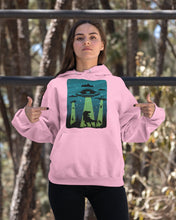 Load image into Gallery viewer, UFA Dinosaur T Rex Sky Full Of Stars Hoodie