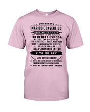 Load image into Gallery viewer, Increible Esposa Nacida En Diciembre Birthday Meaningful Gift Guys Tee